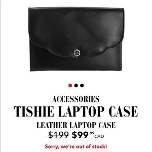 John Fluevog Tishie Laptop Case